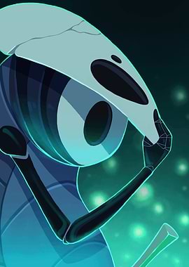 Hollow Knight Character Illustration