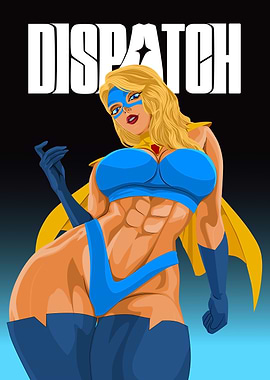 Dispatch Superheroine Blonde blazer