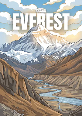 Mount Everest Poster