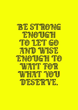 Inspirational Quote on Yellow Background