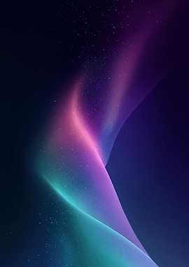 Abstract Aurora Lights
