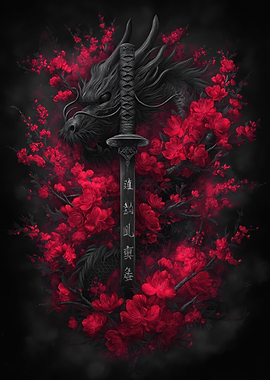 Black Dragon Katana