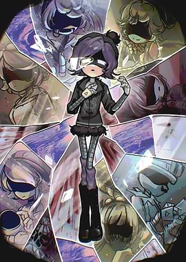 Murder Drones Character Collage