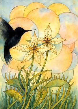 Sunrise Wash: Venus Lille Hummingbird Phases