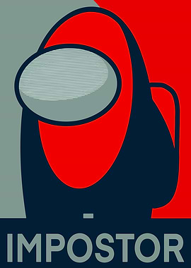 Among Us Impostor Poster