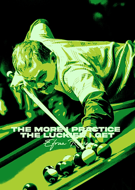 Efren Reyes Pool Poster