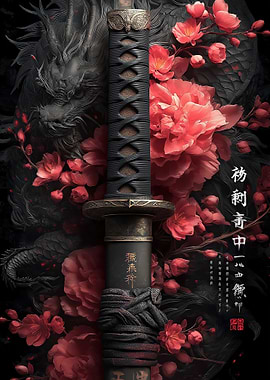 Black Dragon Katana