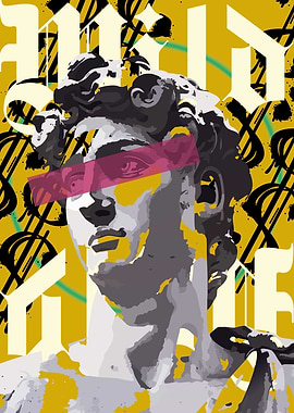 David Statue Pop Art