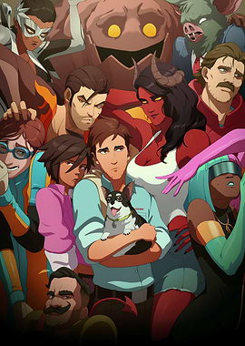 Group of Diverse Characters