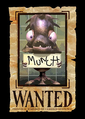 Wanted Poster: Munch