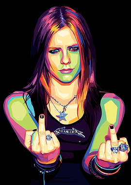 Avril Lavigne Pop Art