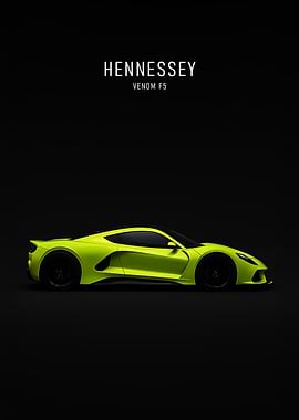 Hennessey Venom F5 Neon Green