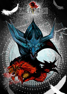 Final Fantasy VIII Guardian Forces Illustration