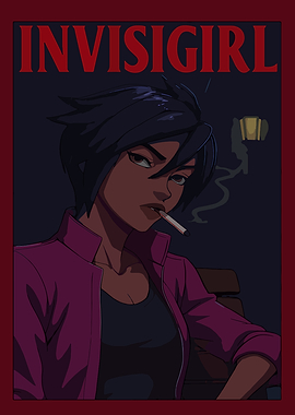 Invisigal Poster Art