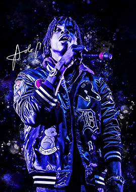 Polo G Portrait with Signature