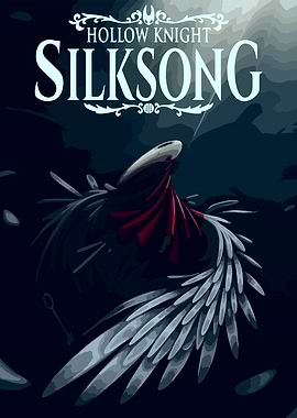 Hollow Knight: Silksong Game Cover Art