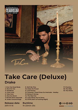 Drake - Take Care (Deluxe) Album Cover