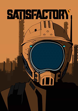 Satisfactory Game Poster