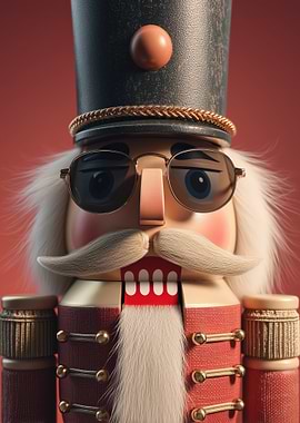 Nutcracker with Sunglasses
