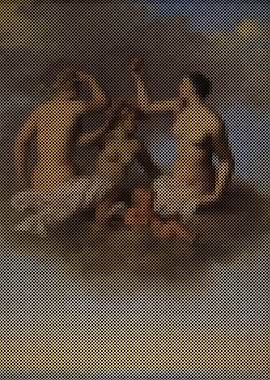 Juno, Minerva and Venus with Cupid