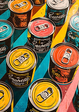 Campbell's soup Cans Pop Art