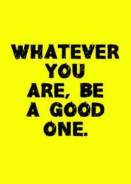 Motivational Quote on Yellow Background