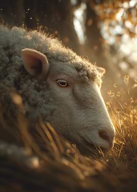 Sheep Golden Hour