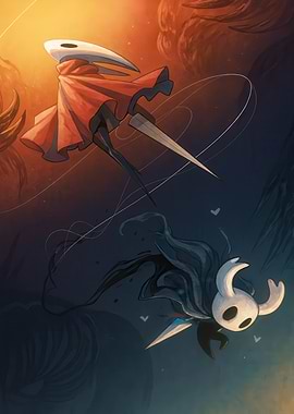 Hollow Knight: Hornet and The Knight