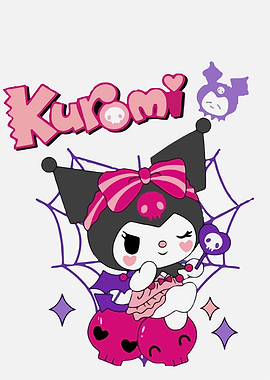 Kuromi Character Illustration