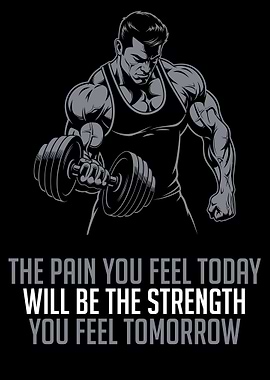 Motivational Gym Artwork