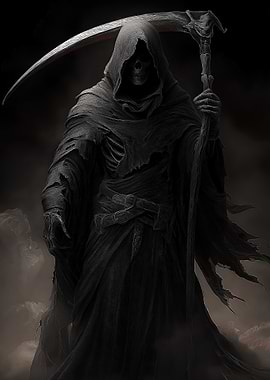 Grim Reaper with Scythe
