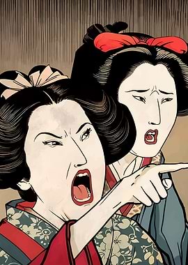 Screaming Geisha Meme