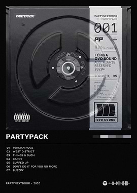 PARTYNEXTDOOR - PARTYPACK Album Cover