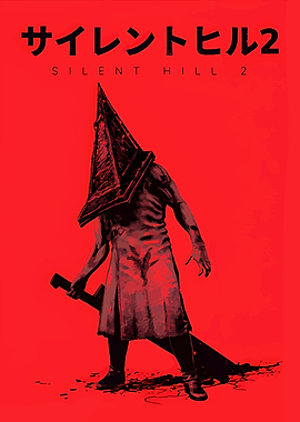 Silent Hill 2 Pyramid Head Poster