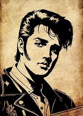Elvis Presley Portrait