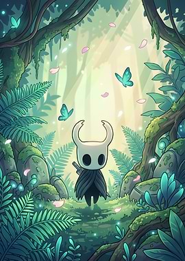 Hollow Knight in Greenpath