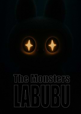 The Monsters LABUBU Dark Poster