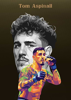 Tom Aspinall Colorful Portrait