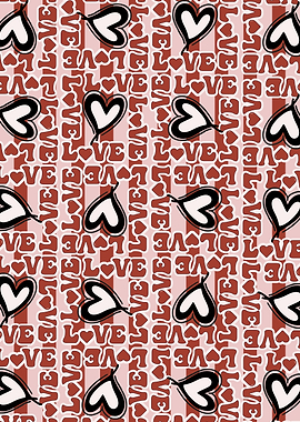 Love Hearts Pattern
