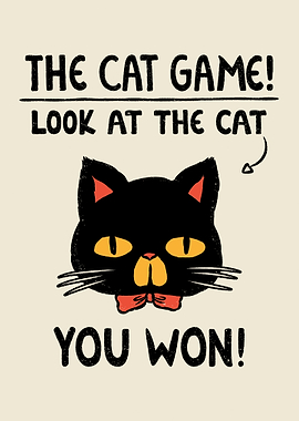 Cat Game You Won!
