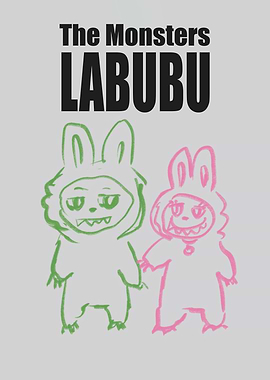 The Monsters Labubu Illustration