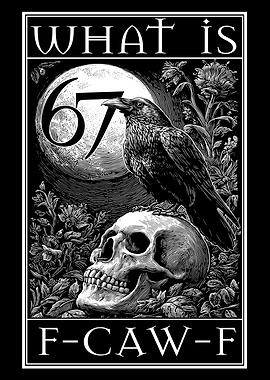 67 F-CAW-F raven meme art