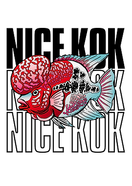 Nice Kok Flowerhorn Fish Keeper