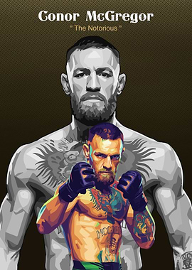 Conor McGregor 'The Notorious' Portrait