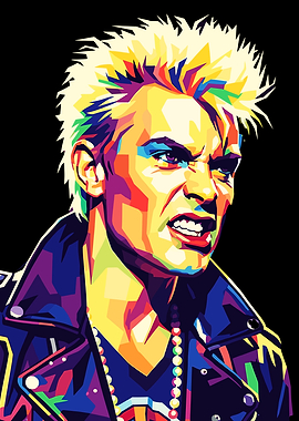 Billy Idol Pop Art
