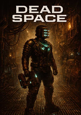 Dead Space Character in Dark Corridor
