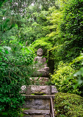 Hidden Buddha of Kamakura Forest temple