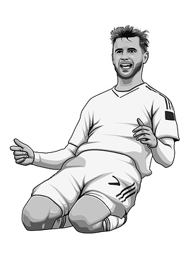 Mason Mount Black and White Version