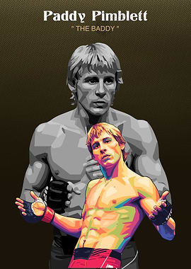 Paddy Pimblett 'The Baddy' Portrait