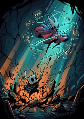 Hollow Knight: Hornet vs. The Knight